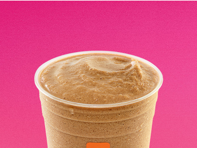 a frozen coffee drink